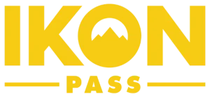 IKON pass logo in yellow