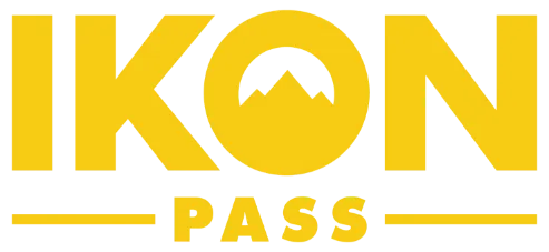 IKON pass logo in yellow